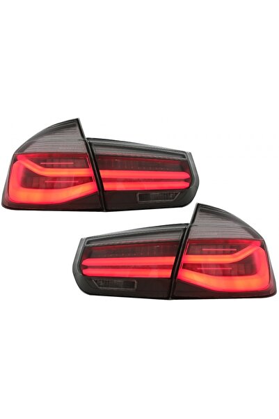 tuningset Stopuri LED M Look Black Line compatibil cu BMW Seria 3 F30 Pre LCI...