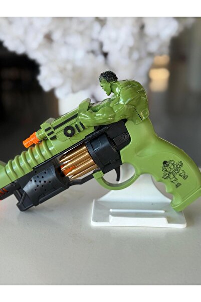Toys hulk hareketli ışıklı ve sesli silah 21x16cm