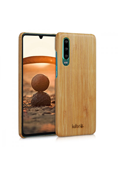 kalibri Husă pentru Huawei P30, Bambus, Maro, 50005.24