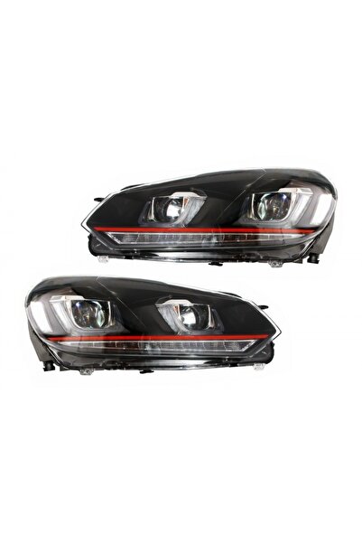 tuningset Δεξιότυπα Φώτα Εμπρός κατάλληλα για VW Golf 6 VI 2008-2013 Golf 7, ...