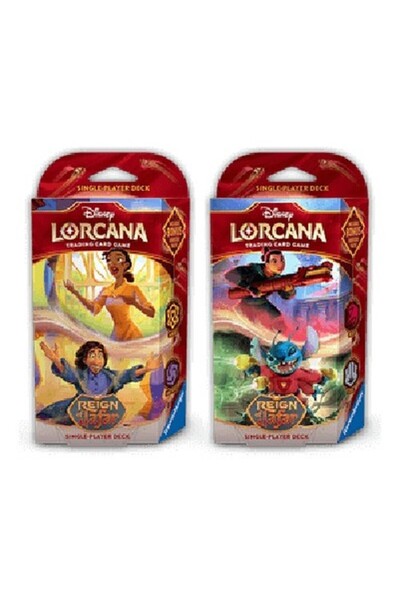 RAVENSBURGER Lorcana Reign of Jafar: Set de 2 pachete de început