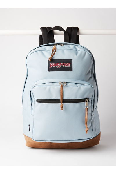 Jansport Classic School Bag with Leather Computer Compartment