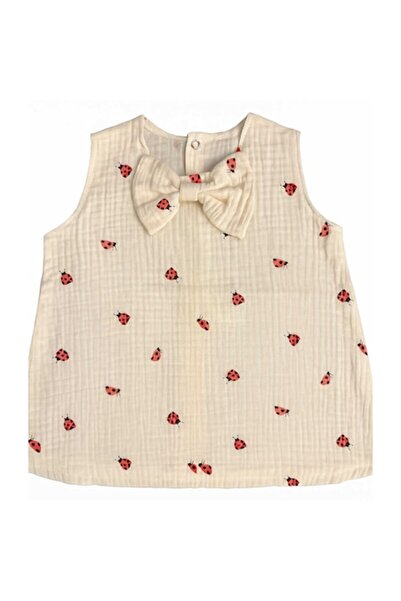 OEM Rochie de muselină cu imprimeu pentru fete