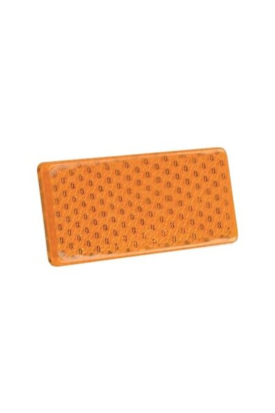 kamar Catadioptric reflectorizant 96x46mm cu adeziv 1 buc - Galben