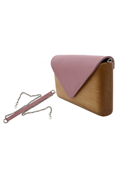 tuningset Lemnia Τσάντα Ώμου Ροζ Nude