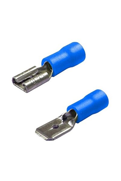 Lampa Italy Kit terminale electrice 40 buc, Mamă, Tată - 6.3x0.8mm - Albastru