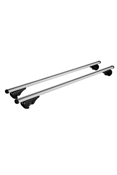 Nordrive Suporturi complete pentru portbagaj de plafon Yuro din aluminiu, 2 b...