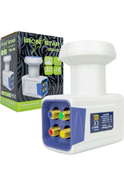 IRONSTAR QUATRO 4 LÜ MERKEZİ SİSTEM LNB