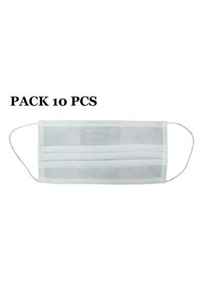 tuningset Pachet de 10 măști cu pliuri 100% polipropilenă 2 straturi