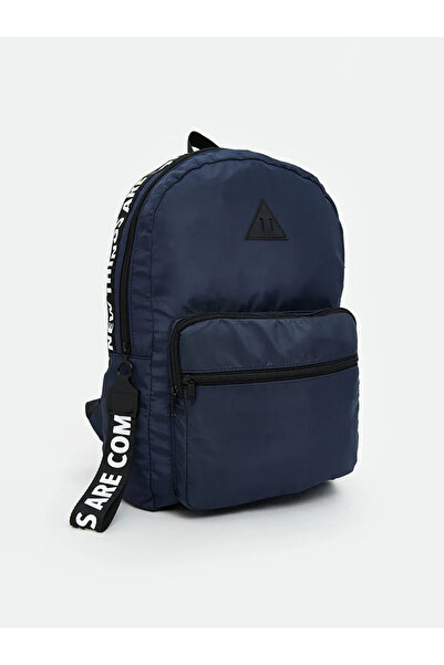 LC Waikiki إكسسوارات LCW إنديجو سايتي مطبوع للرجال حقيبة ظهر