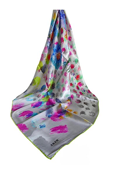 Aker mătase K crep EȘARFĂ SATINATĂ SEZONUL DE VARĂ 2026 9126701-352