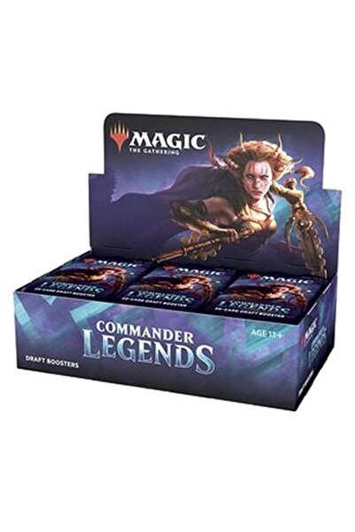Wizards of the Coast Magic: The Gathering Commander Legends Draft Booster Box