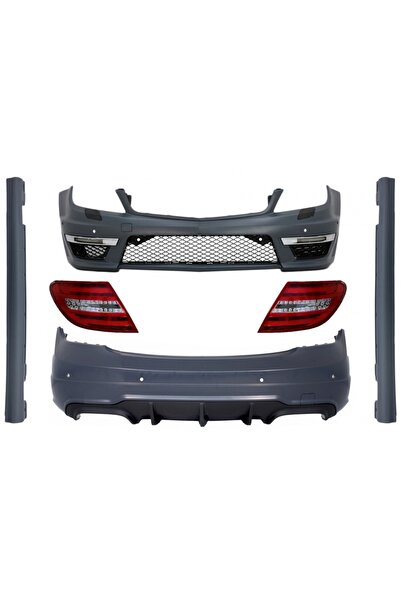 tuningset Kit Exterior compatibil cu Mercedes C-Class W204 Facelift 2007-2015...