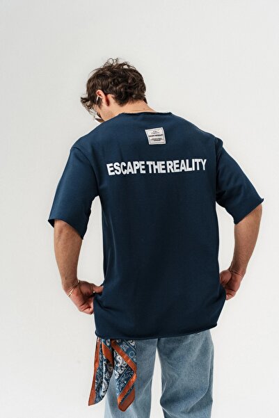 go gang own Μπλουζάκι Escape Backpack Design Detailed Crew Neck oversized