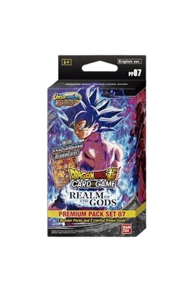 BANDAI Dragon Ball Super Tărâmul Zeilor: Set Premium Pack