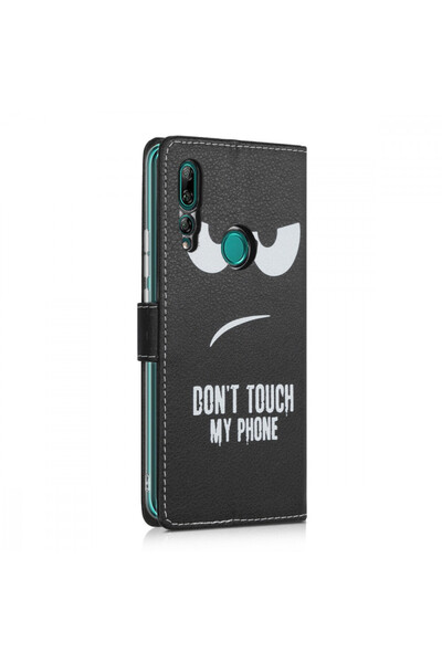KWmobile Husă pentru Huawei Y9 Prime (2019), Piele ecologică, Negru, 49455.01