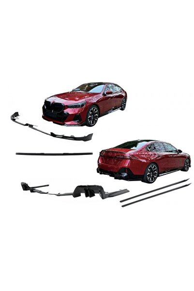 tuningset Kit caroserie aero compatibil cu BMW Seria 5 G60 M-Tech 2023- Black...