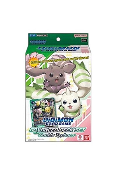 BANDAI Digimon Advanced Deck: Pentru două persoane Typhoon