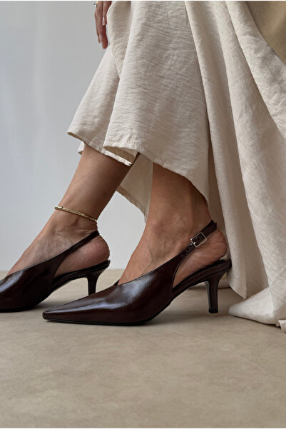 Mupa Shoes Tocuri înalte de damă ACI KAHVE