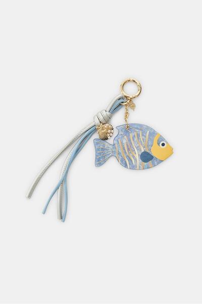 Stradivarius Boncuklu balık kolye anahtarlık