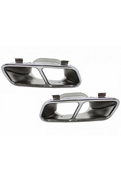 tuningset Ornamente de eșapament compatibile cu Mercedes Clasa A W176 2012-20...