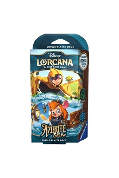 RAVENSBURGER Lorcana Azurite Sea: Pachet de început Smarald și Safir