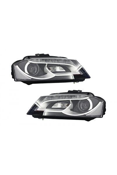 tuningset Faruri LED DRL pentru Audi A3 8P 8P1 8PA 2009-2012, design Facelift