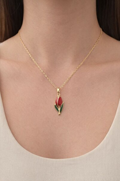 Nilsu Aksesuar قلادة نسائية من الصلب موديل لالي