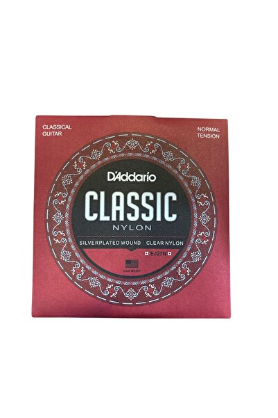 Daddario D’Addario EJ27N Normal Tension Klasik Gitar Teli Nylon Classical Gui...