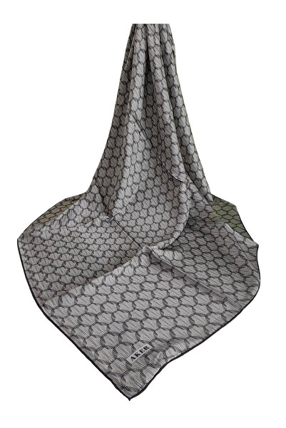 Aker Silk K Crepe Satin Scarf 2026 Summer Season 9117701-313