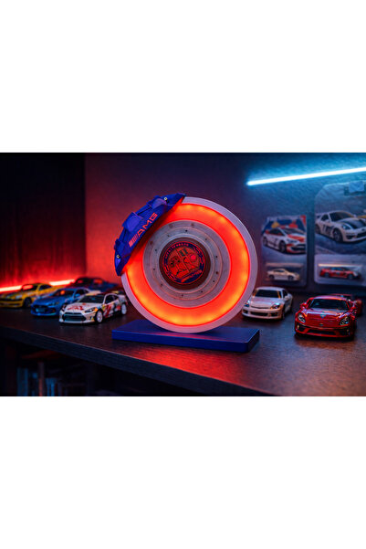 Otscraft Studio AMG Fren Diski Masa Lambası Özel Tasarım LED Masa Lambası Gec...