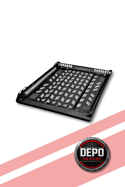 DEPO GARAGE Fiat Egea Cross Tam Uyumlu Lazer Kesim Tavan Sepeti (Ara Atkısız)