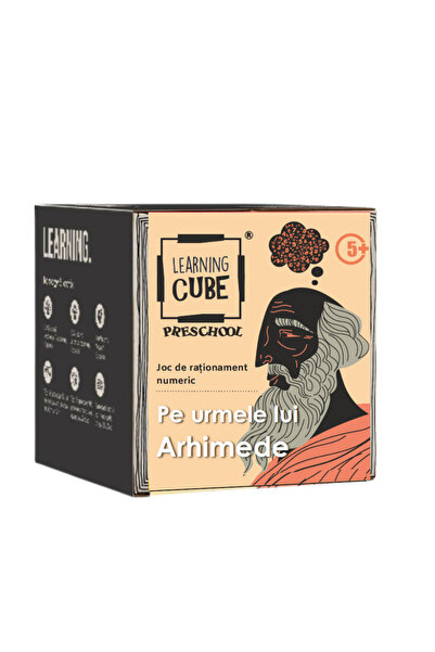 K-TOYZ Joc matematic Learning Cube® - Pe urmele lui Arhimede