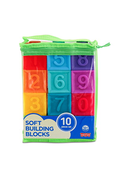 Little Learner Set of 10 soft sensory cubes