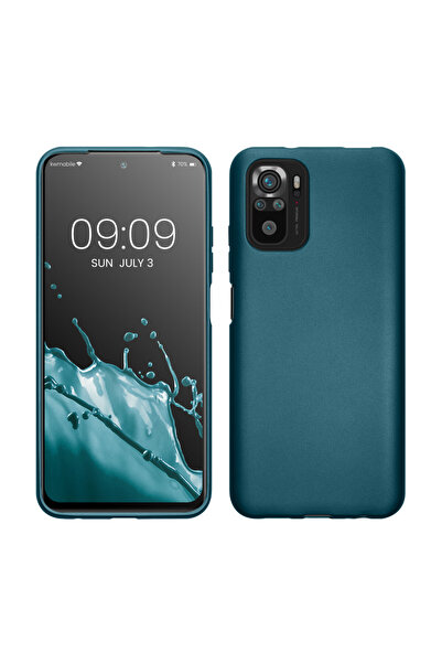 KWmobile Carcasă pentru Xiaomi Redmi Note 10/Redmi Note 10S, Verde, Silicon, ...