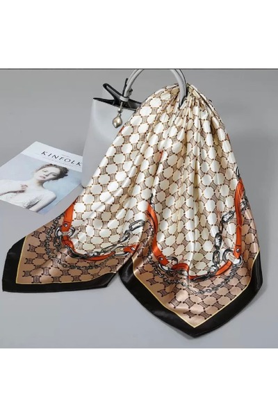 CHARMLUCKY Patterned Shawls-Scarf 90X90