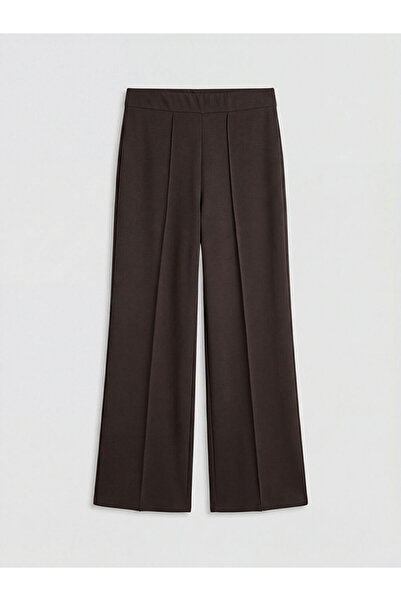 LC Waikiki Brown Elastic Waist Women's Sweatpants