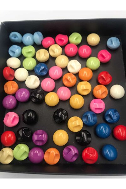 Zeyora 36 قطعة من الأزرار الملونة المتنوعة مقاس 11 ملم