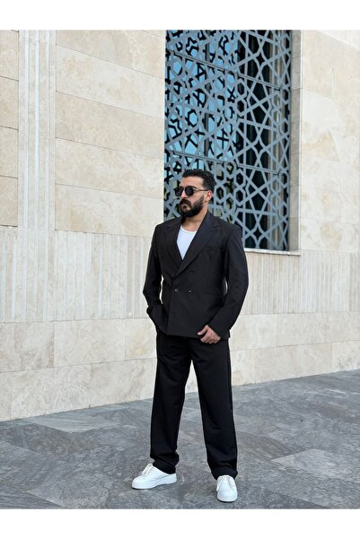 PEERLESS STORE Oversize Kruvaze Takım Elbise