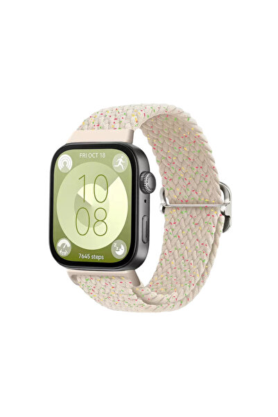 SilverCars Huawei Watch Fit 4 / Fit 3 Uyumlu Star Silikon Kordon – Dayanıklı ...