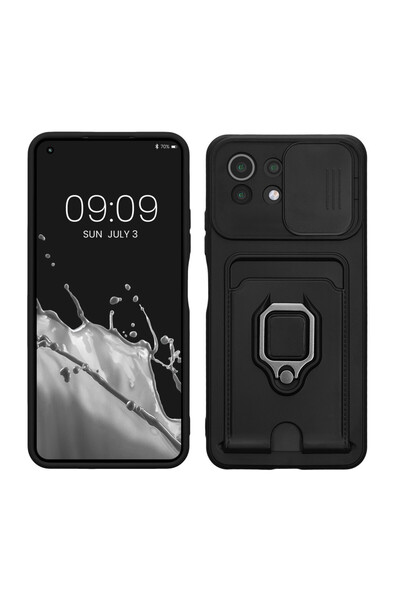 KWmobile Силиконов калъф/флаш памет за Xiaomi 11 Lite 5G NE/Mi 11 Lite 5G, че...