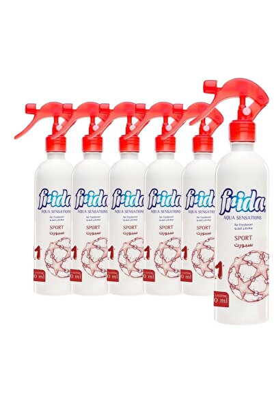 Frida 6 علب معطر جو سبورت فريدا - 460مل