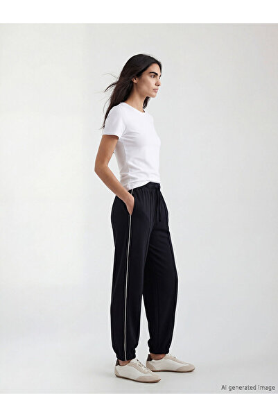 LC Waikiki Γυναικεία αθλητικά παντελόνια Jogger με ελαστική μέση, ολοκαίνουργ...