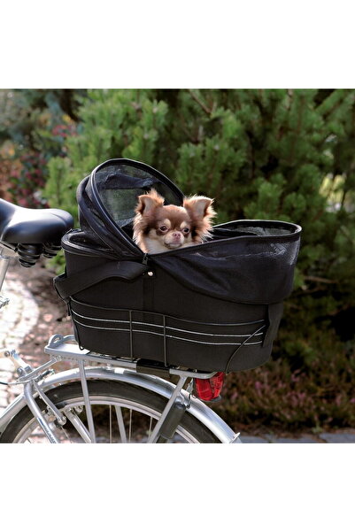 Trixie geantă/coș de bicicletă spate EVA (acetat de etilen vinil) neagră