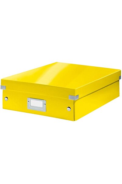 Leitz Cutie depozitare WOW Click & Store Organizer, carton laminat, medie, ga...