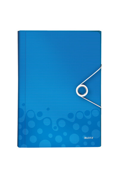 Leitz Mapa tip Proiect Wow, PP - albastru metalizat