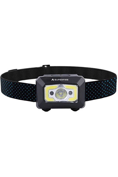 SUPERFIRE Lanternă frontală X30 cu comutator fără contact, 500lm, USB