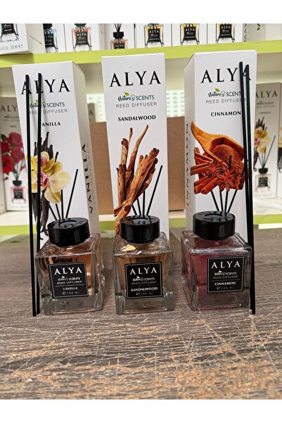 ALYA Set Parfumuri Ambientale Nature’s Scents – 3 Difuzoare cu Bețișoare