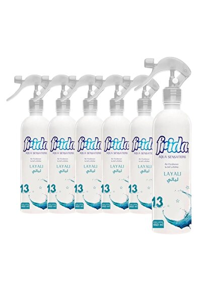 Frida 6 علب فريد بخاخ معطر للجو - ليالي - 460 مل