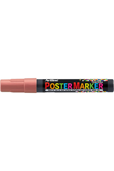 artline ARTLINE poster marker, plastic body, round tip 2mm - metallic red